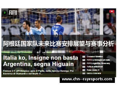 阿根廷国家队未来比赛安排展望与赛事分析